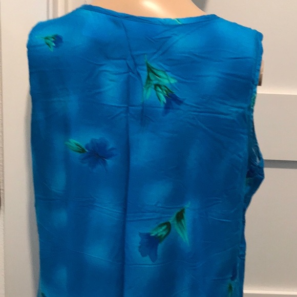 Blue, Purple & GreenSwim Coverup/Dress - Picture 5 of 10